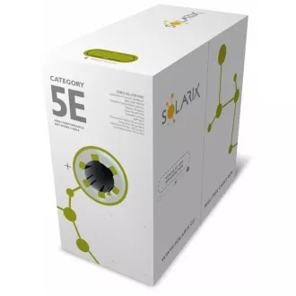 Instalacijski kabel Solarix CAT5E UTP PVC Eca 500m/kutija SXKD-5E-UTP-PVC