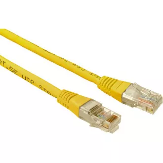 SOLARIX patch kabel CAT5E UTP PVC 1m žuti