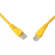 SOLARIX patch kabel CAT6 UTP PVC 7m žuti otporan na udarce