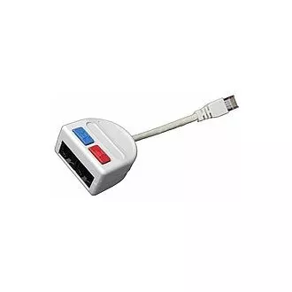 Splitter računalo (10BaseT)/telefon 2 x RJ45