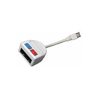 Splitter računalo (10BaseT)/telefon 2 x RJ45 Splitter računalo (10BaseT)/telefon 2 x RJ45