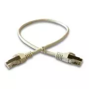 DATACOM Patch kabel S/FTP CAT6A 0.5m sivi