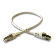 DATACOM Patch kabel S/FTP CAT6A 0.5m sivi