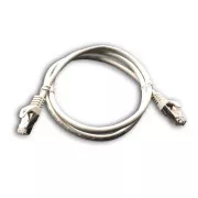 DATACOM Patch kabel S/FTP CAT6A 1m sivi