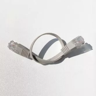 DATACOM Patch kabel UTP CAT6 0,25m sivi FLAT plosnati