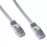 DATACOM Patch kabel UTP CAT6 0,5m sivi FLAT plosnati