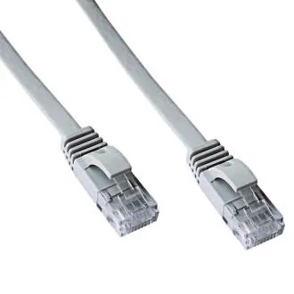 DATACOM Patch kabel UTP CAT6 0,5m sivi FLAT plosnati DATACOM Patch kabel UTP CAT6 0,5m sivi FLAT plosnati