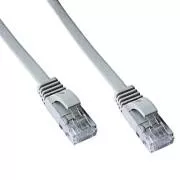 DATACOM Patch kabel UTP CAT6 2m sivi FLAT ravni