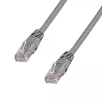 DATACOM Patch kabel UTP CAT6 0,25m sivi