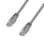 DATACOM Patch kabel 40m, UTP, Cat5e, RJ45, sivi