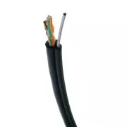 DATACOM UTP žica Cat5e 100m samonosiva OUTDOOR blk