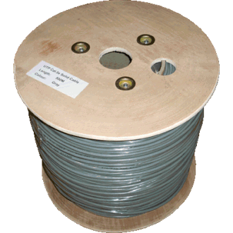 DATACOM UTP žica CAT5E PVC 500m svitak siva