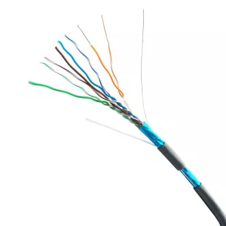 Metarža DATACOM FTP žica CAT5E LSOH, Eca 100m siva