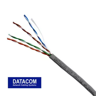 Metarža DATACOM UTP žica CAT5E PVC 50m siva