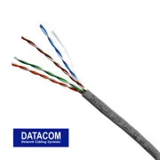 Metarža DATACOM UTP žica CAT5E PVC 50m siva