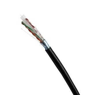 DATACOM FTP žica CAT6 PE, Fca 500m svitak, crna, OUTDOOR