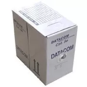DATACOM UTP flex, Cat5e PVC, sivi, 305m, kabel