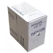 DATACOM UTP flex, Cat5e LSOH, sivi, 305m, kabel