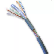 DATACOM UTP flex, Cat6 PVC, sivi, 305m, kabel
