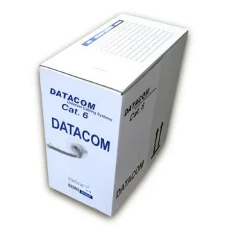 DATACOM UTP flex, Cat6 PVC, sivi, 305m, kabel DATACOM UTP flex, Cat6 PVC, sivi, 305m, kabel