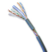 DATACOM UTP flex, Cat6 PVC, sivi, 100m, kabel