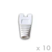 DATACOM Protection RJ45 s izrezom BIJELI (10 kom)