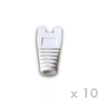 DATACOM Protection RJ45 s izrezom BIJELI (10 kom)