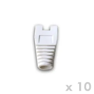 DATACOM Protection RJ45 s izrezom BIJELI (10 kom) DATACOM Protection RJ45 s izrezom BIJELI (10 kom)