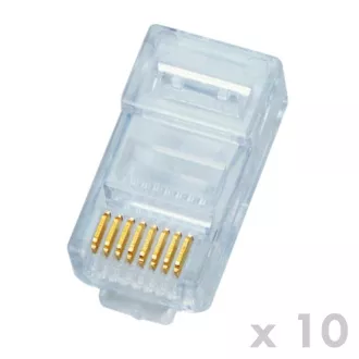 DATACOM konektor RJ45 UTP 8p8c Cat5e 10 kom (žica)