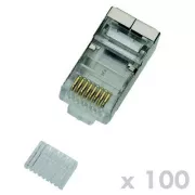 DATACOM konektor RJ45 STP 8p8c Cat6 žica 100 kom