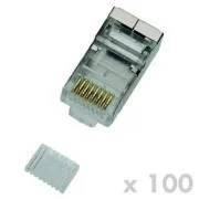 DATACOM konektor RJ45 STP 8p8c Cat6 žica 100 kom