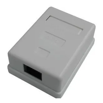 DATACOM Jednostruka utičnica iznad žbuke-1xRJ45, Cat5e UTP