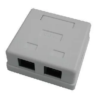 DATACOM Dupla utičnica iznad gipsa-2xRJ45, Cat5e UTP DATACOM Dupla utičnica iznad gipsa-2xRJ45, Cat5e UTP