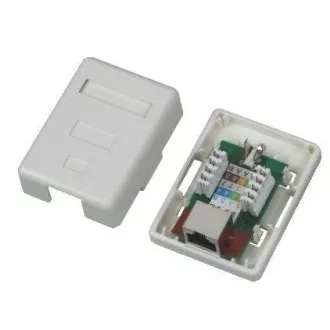 DATACOM STP jednostruka utičnica preko žbuke Cat5e 1 x RJ45