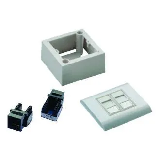 DATACOM UTP 2xRJ45 utičnica Cat6 (ispod i iznad žbuke) DATACOM UTP 2xRJ45 utičnica Cat6 (ispod i iznad žbuke)