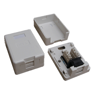 DATACOM UTP 1xRJ45 utičnica CAT6 na gipsu (otporan na prašinu) DATACOM UTP 1xRJ45 utičnica CAT6 na gipsu (otporan na prašinu)