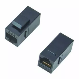 DATACOM Konektorska ploča UTP 2 x RJ45 (8p8c) Cat5e, ravni, plastični
