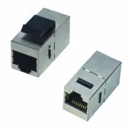 DATACOM Spojna ploča STP 2 x RJ45 (8p8c) Cat5e, ravna, plastična