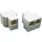 DATACOM dvostruki konektor 3x RJ45 8p8c Cat5E (3 x ženski)