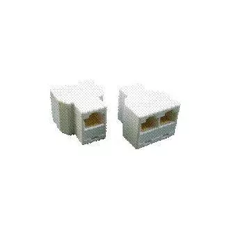 DATACOM dvostruki konektor 3x RJ45 8p8c Cat5E (3 x ženski) DATACOM dvostruki konektor 3x RJ45 8p8c Cat5E (3 x ženski)