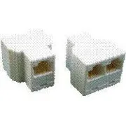 DATACOM dvostruki konektor 3x RJ45 8p8c Cat5E (3 x ženski)