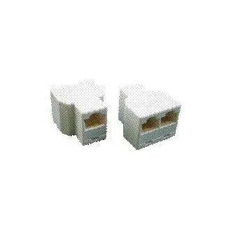 DATACOM dvostruki konektor 3x RJ45 8p8c Cat5E (3 x ženski)