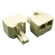 DATACOM razdjelnik RJ11 6p4c Cat3 (2xženski,1xmuški)