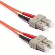 Optički patch kabel duplex SC-SC, 50/125 um MM, 1m, OM2
