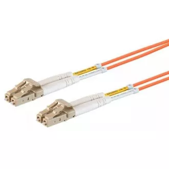 Optički spojni kabel duplex LC-LC, 50/125 um MM, 0,5 m OM2