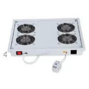 Ventil.j. gornji (donji) 4x ventilator 220V/92W sivi