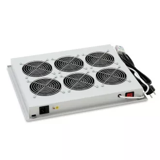 Ventil.j. gornji (donji) 6x ventilator 220V/138W crni