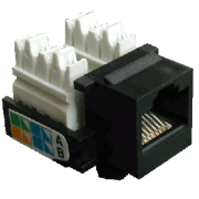 DATACOM Keystone cat5E crni UTP