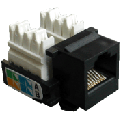DATACOM Keystone cat5E crni UTP