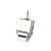 DATACOM Keystone CAT6 STP srebrni dual-mini